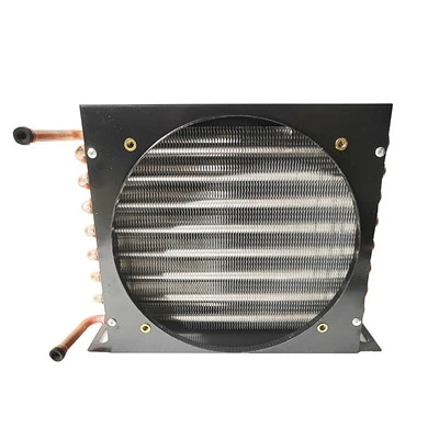 24 Condensator cu aripioare din aluminiu cu tub de cupru